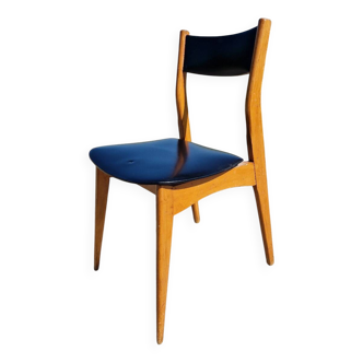 Chaise vintage style scandinave années 60