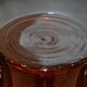 Vintage Hand Blown Brown Glass Pitcher/Carafe with Lid
