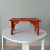 Vintage folk art stool