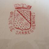 4 assiettes ‘parlantes’ Sarreguemines Les Saintes et Saints