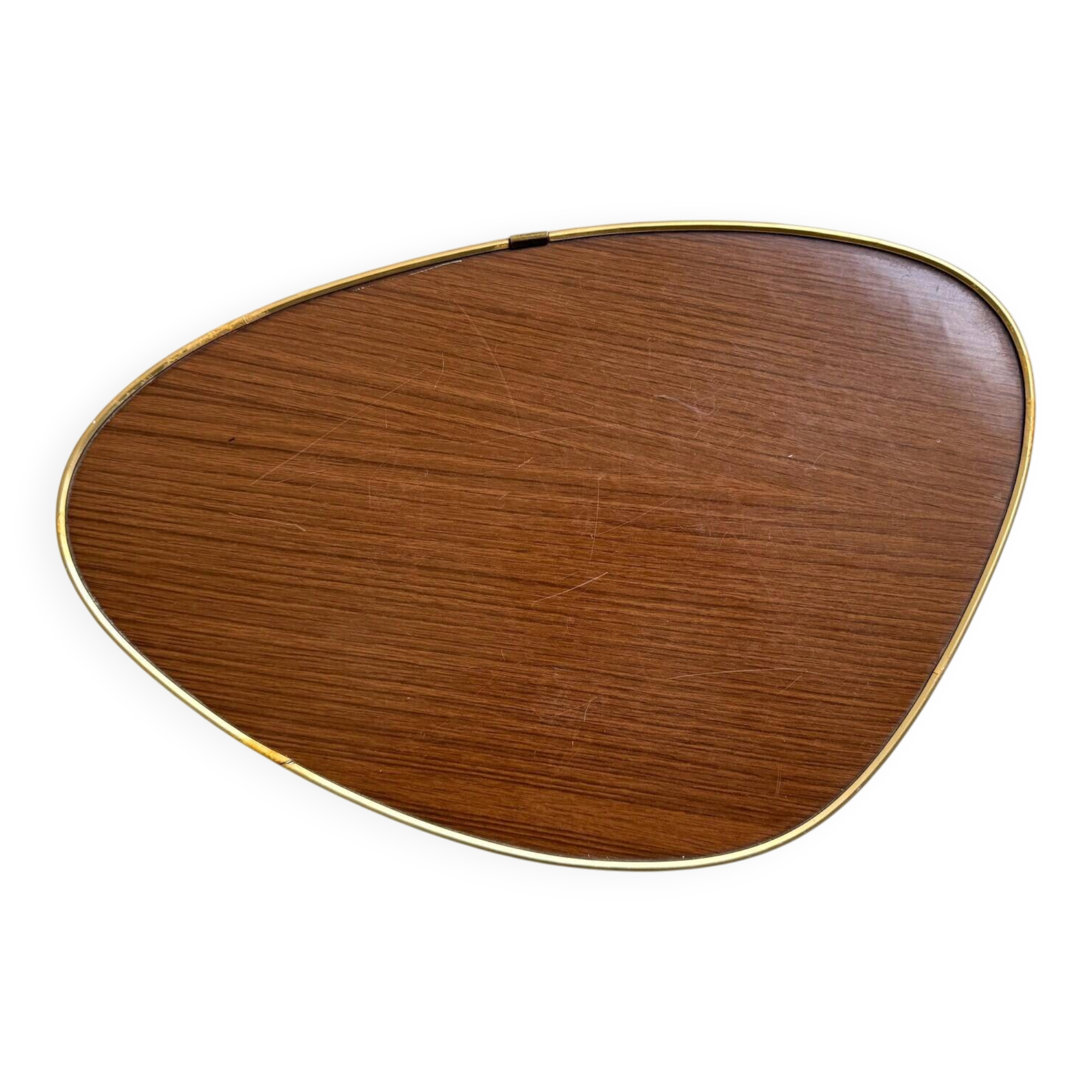 Vintage side table / plant stand with a formica top