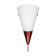 Vintage Wall Lamp / Wall Sconce by LAKRO, Holland, Glass and Metal