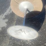 Tulip foot table in cast aluminum around 1960/70