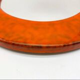 Miroir céramique glaçure « orange », 1960s