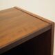 Bookcase with bar cabinet, rosewood veneer, Denmark, 1970s