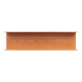 Wall shelf in cherry wood by Walter Wirz for Wilhelm Renz, 1960s