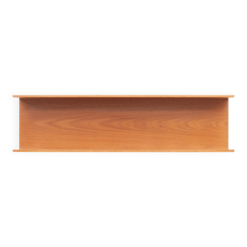 Wall shelf in cherry wood by Walter Wirz for Wilhelm Renz, 1960s