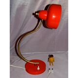 Vintage Orange metal lamp years 70