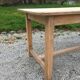 Table de ferme en chêne de couleur claire