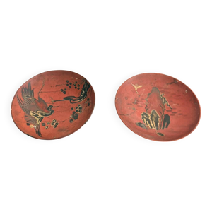 Ancien paire coupes sake
