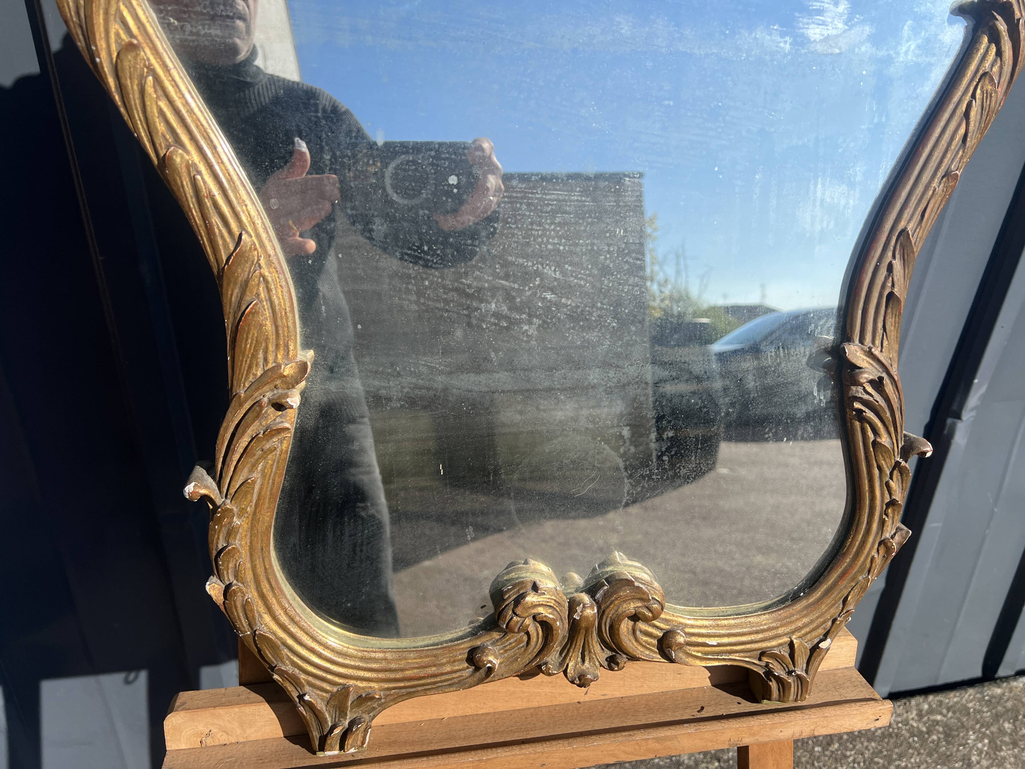Louis XV style mirror