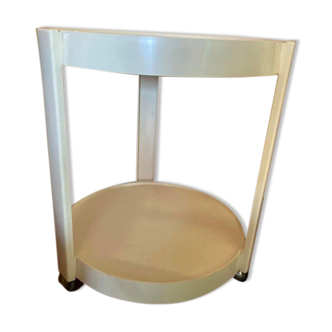 Table basse à roulettes vintage