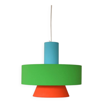 Gravity pendant lamp - sleek design in coloured fabric