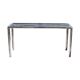 Console John Mascheroni en chrome et marbre, 1970