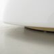 Ceiling Lamp with Brass and Glass