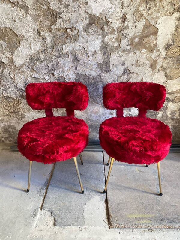Chaise moumoute