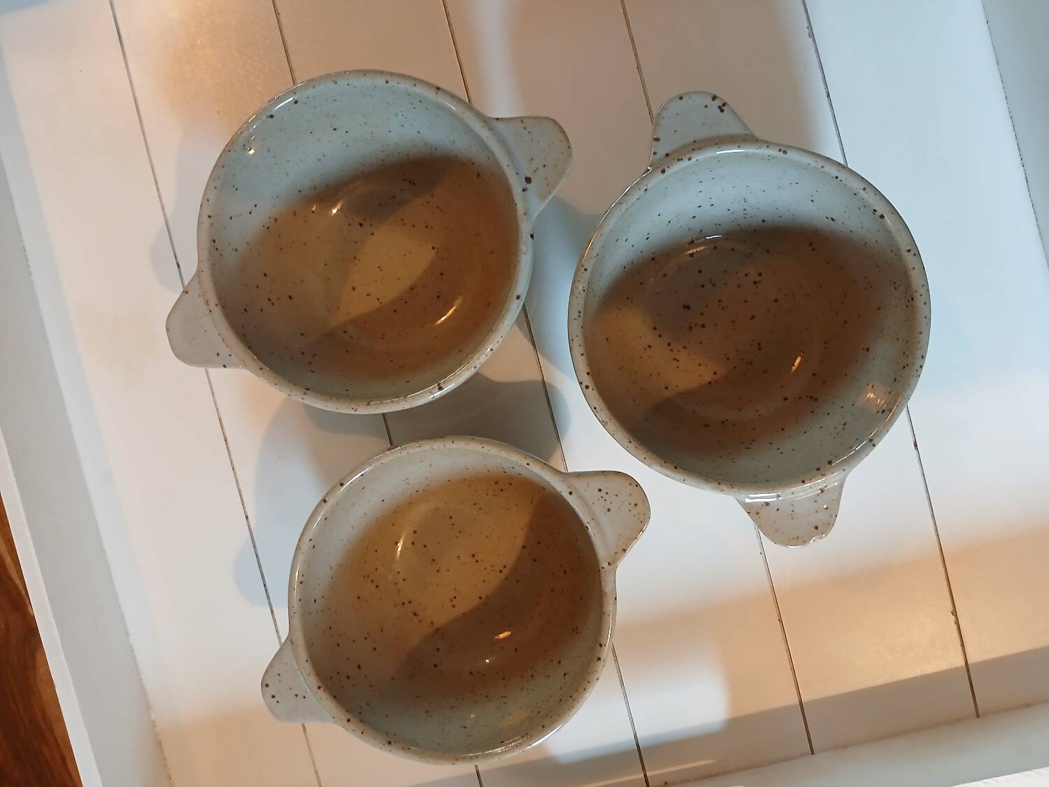 3 old ear bowls