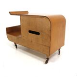 Scandinavian chest of drawers in elm