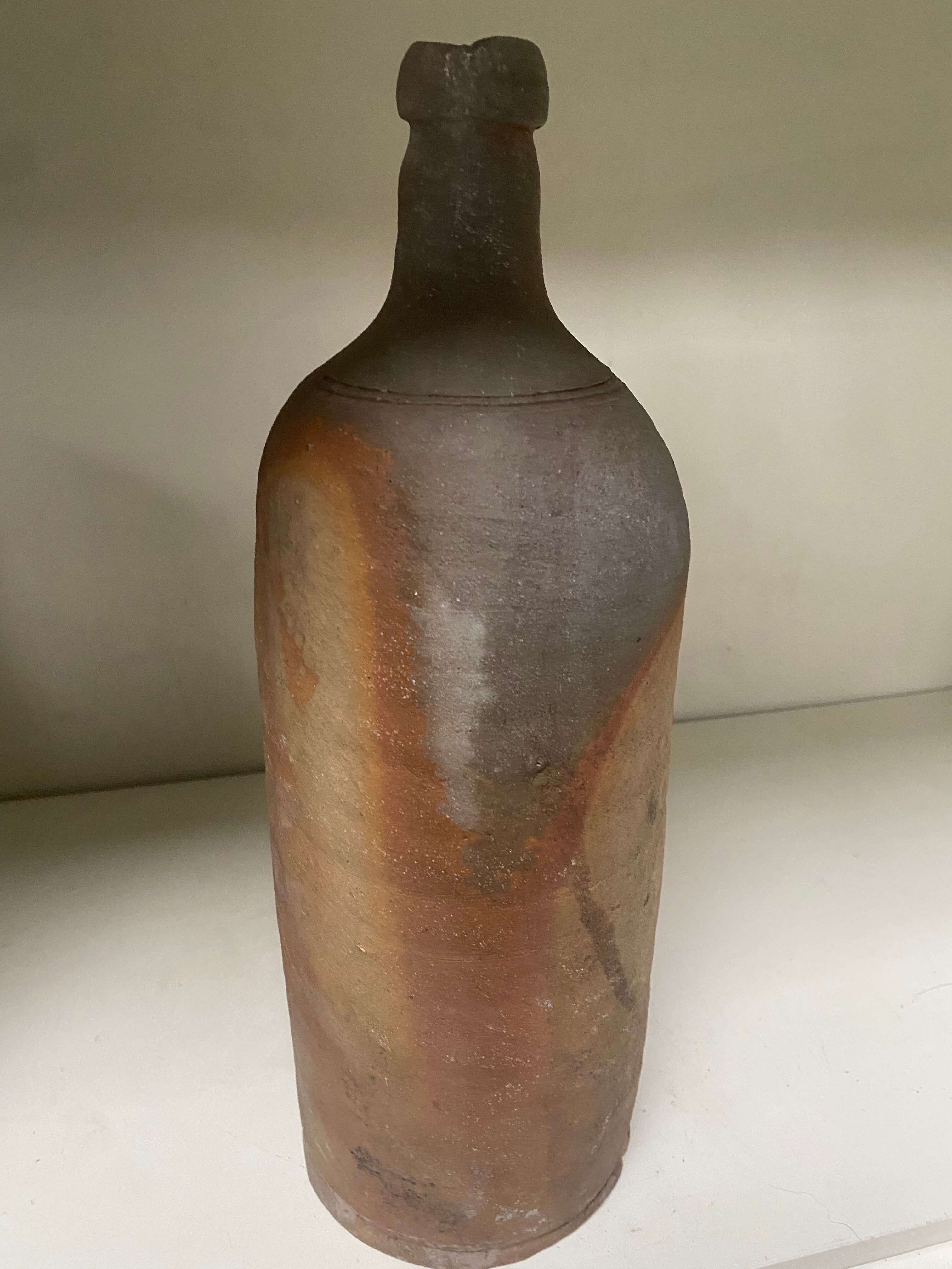 Old sandstone bottle