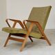Pair of armchairs restored by Frantisek Jirak for Tatra Nabytok 1960