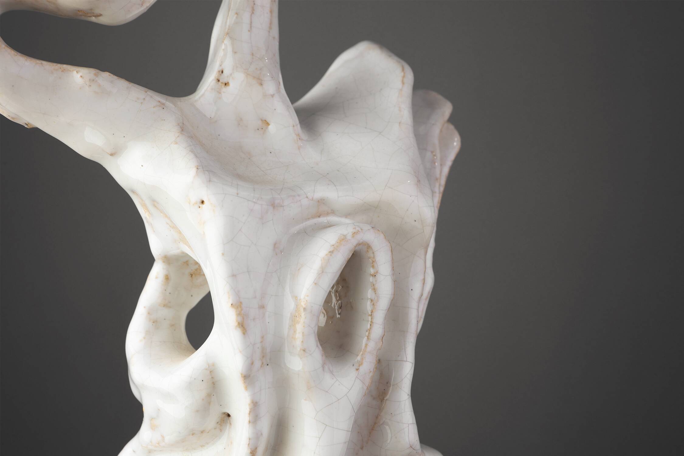 Abstract Ceramic Sculpture “Symphonie” by Freddy Callant, Belgium 1960s