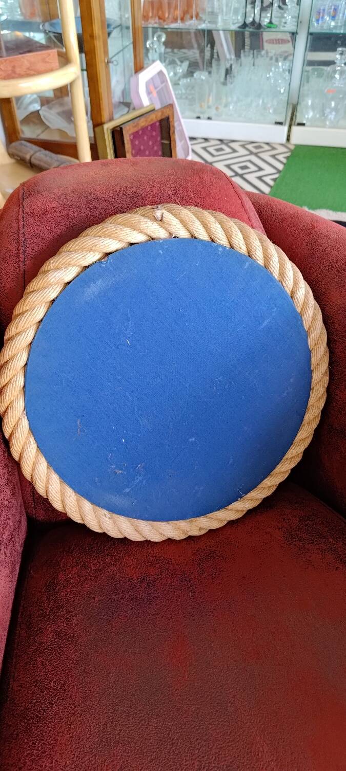 Vintage rope mirror