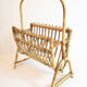 Magazine door in bamboo and rattan 60s