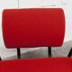 Sofa set with 2 designer armchairs 2001 red