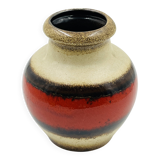 Scheurich vase 291 with red cabochons
