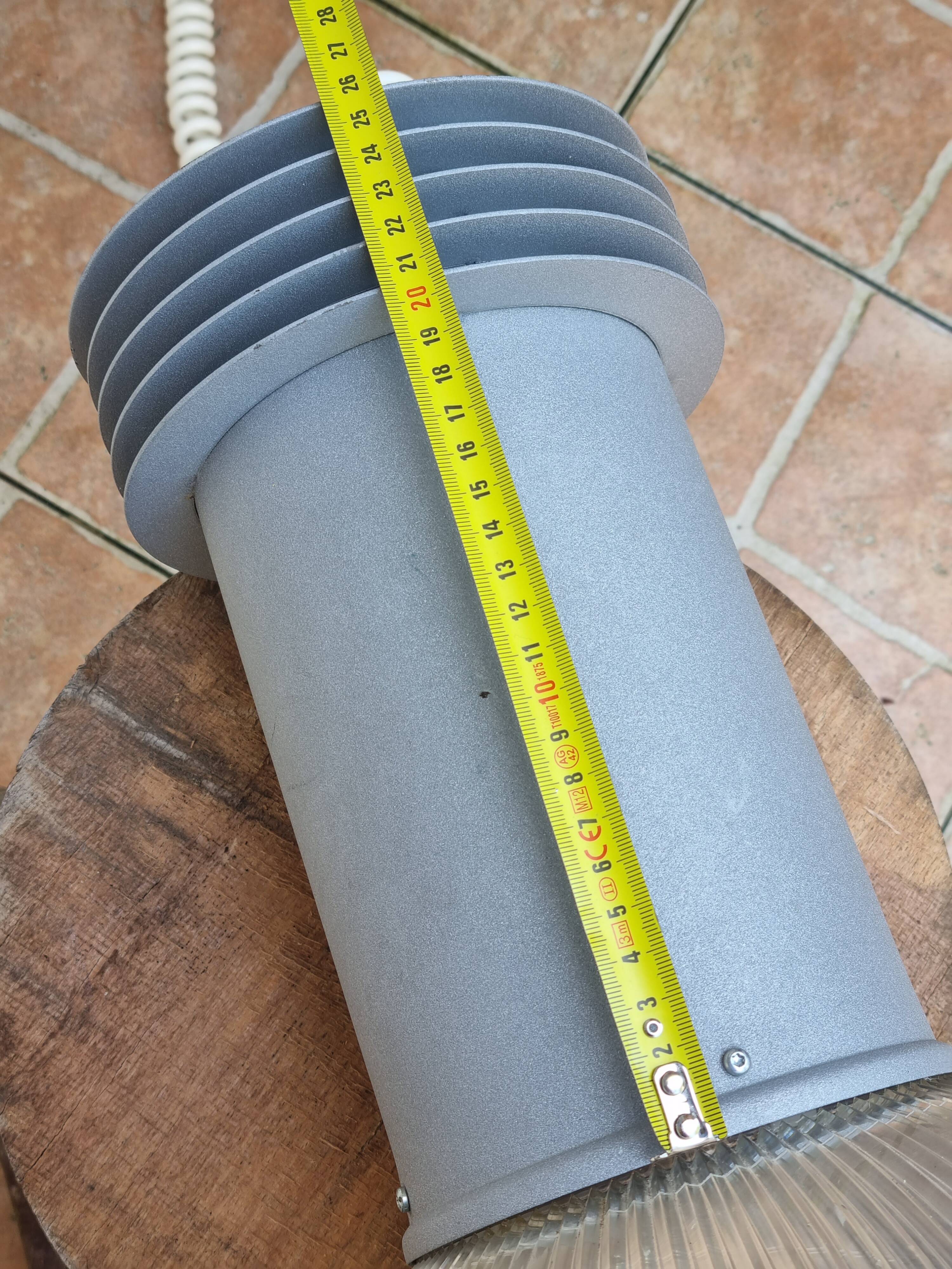 Pair of vintage industrial style pendant lights