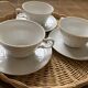 3 Seltmann Weiden Bavaria Porcelain Cups and Saucers