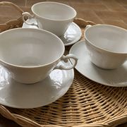 3 Seltmann Weiden Bavaria Porcelain Cups and Saucers