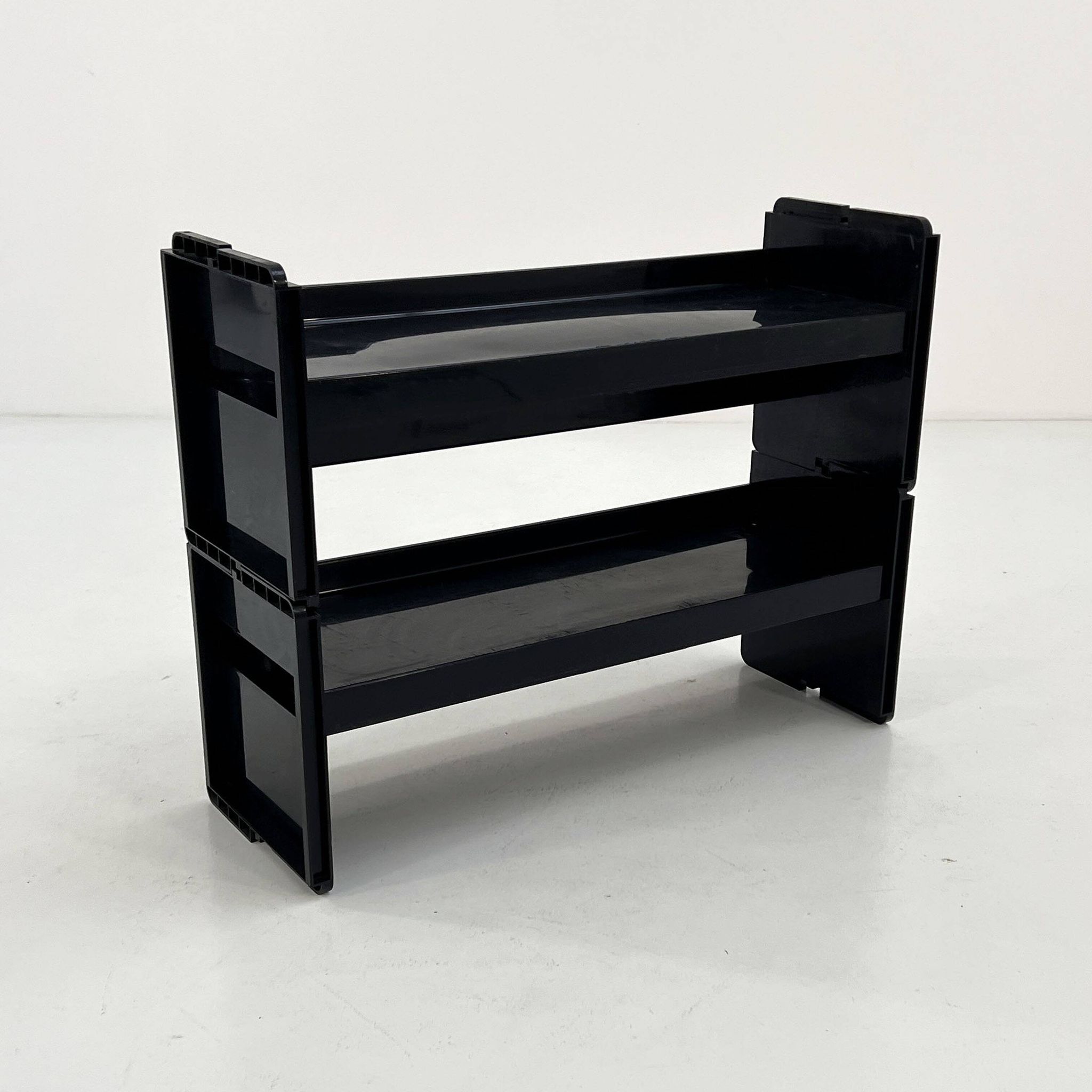 Modular black Jeep shelf by De Pas, D'Urbino & Lomazzi for BBB, 1970