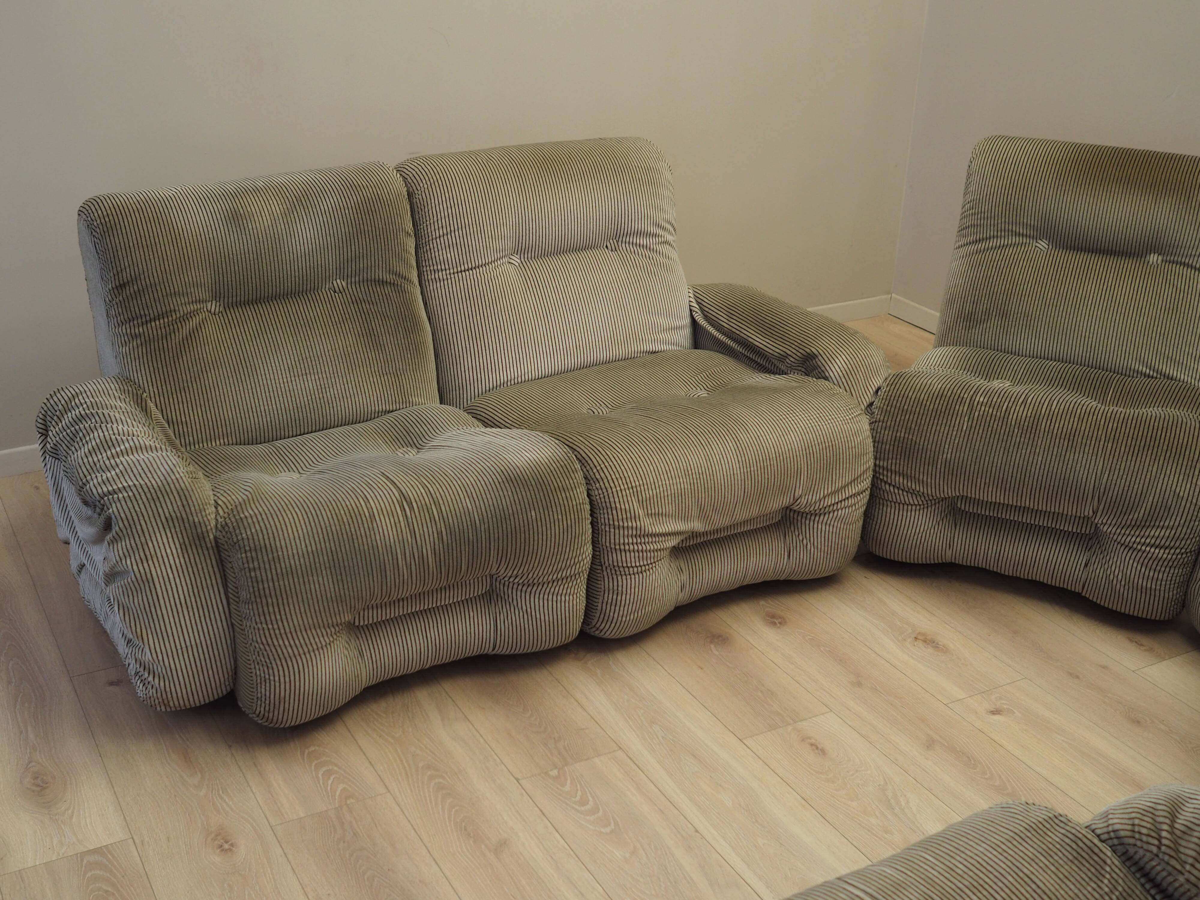 Modular sofa, Italian design, 1960s, production: Italy