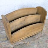 Vintage wooden mail sorter