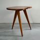 Vintage wooden side table or end table from the 60s
