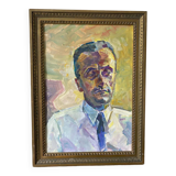 Portrait of a man from 1969