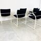 6 postmodern cirkel dining chairs by Metaform, 1980s
