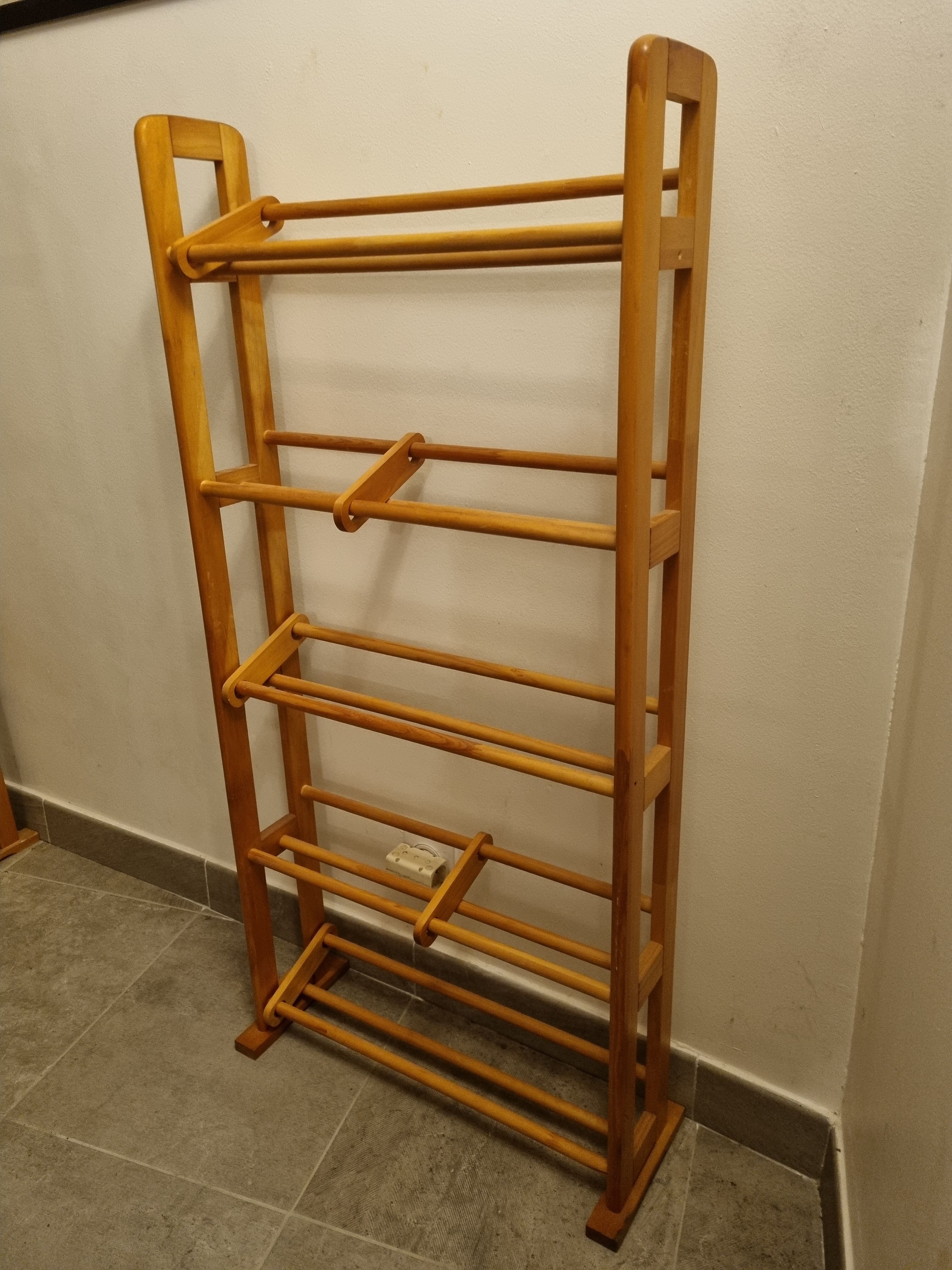 Pair of pine bookcases 70s/80s