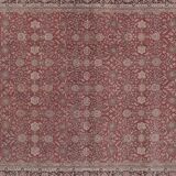 Hand Knotted Contemporary Large Turkish Oushak Rug with Mid-Century Design