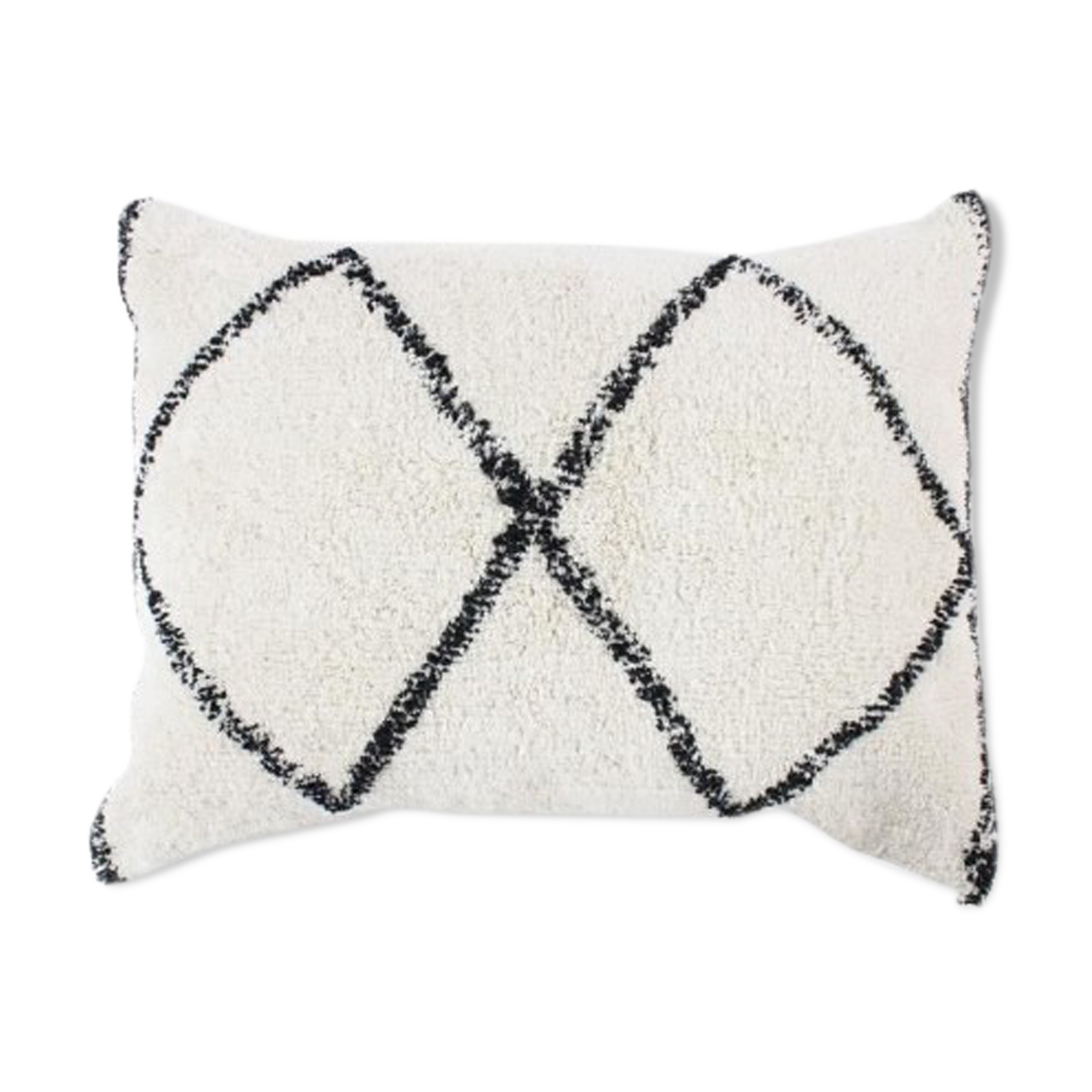 Large Berber-inspired cushion 60X80 cm