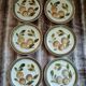 6 assiettes plates vintages Gien