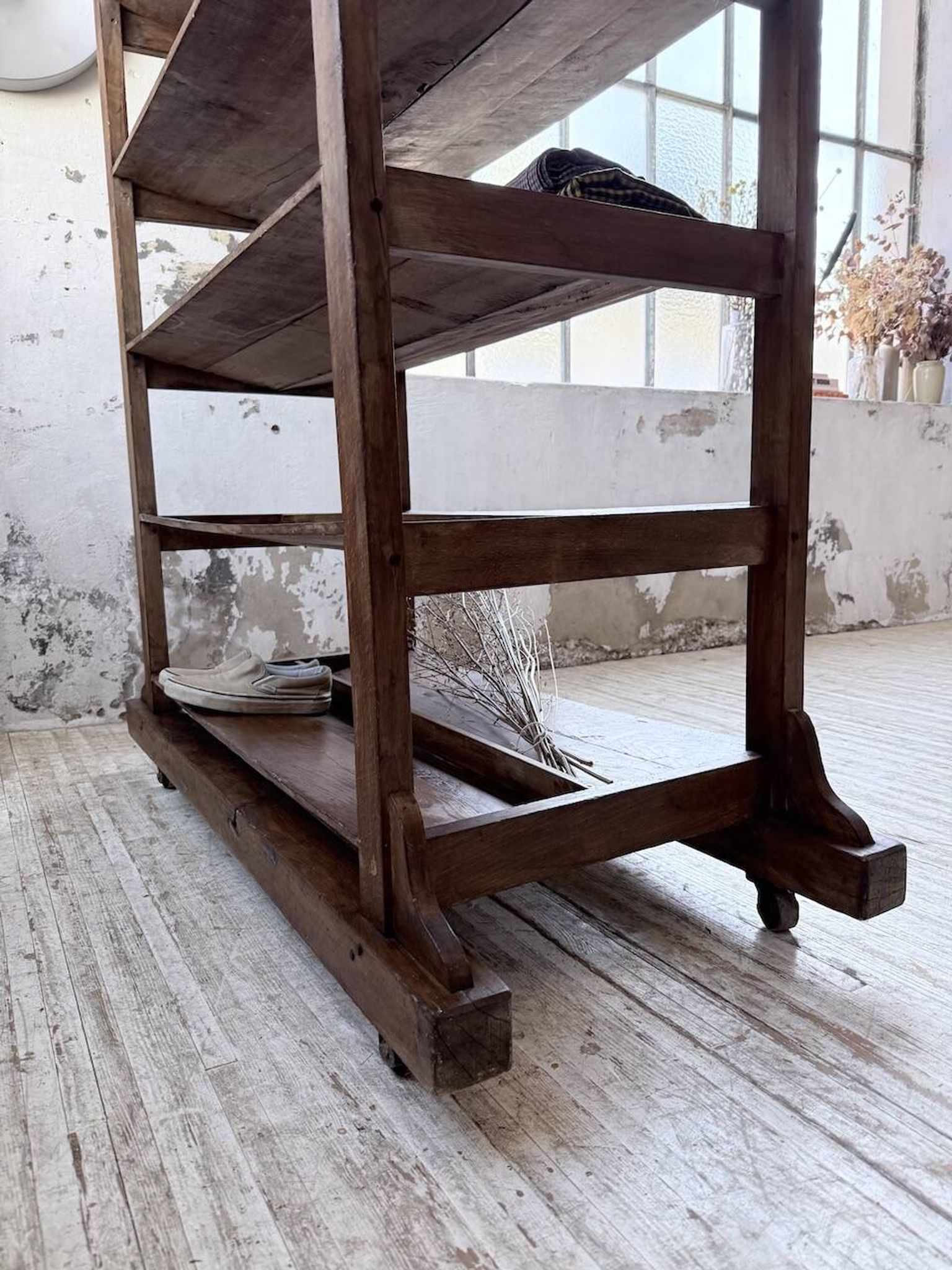 Old bakery shelf from the 1950s.