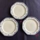 Set of 3 flat plates Longchamp