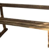 Wooden children's bench