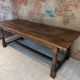Dining table canteen in oak, 1940s