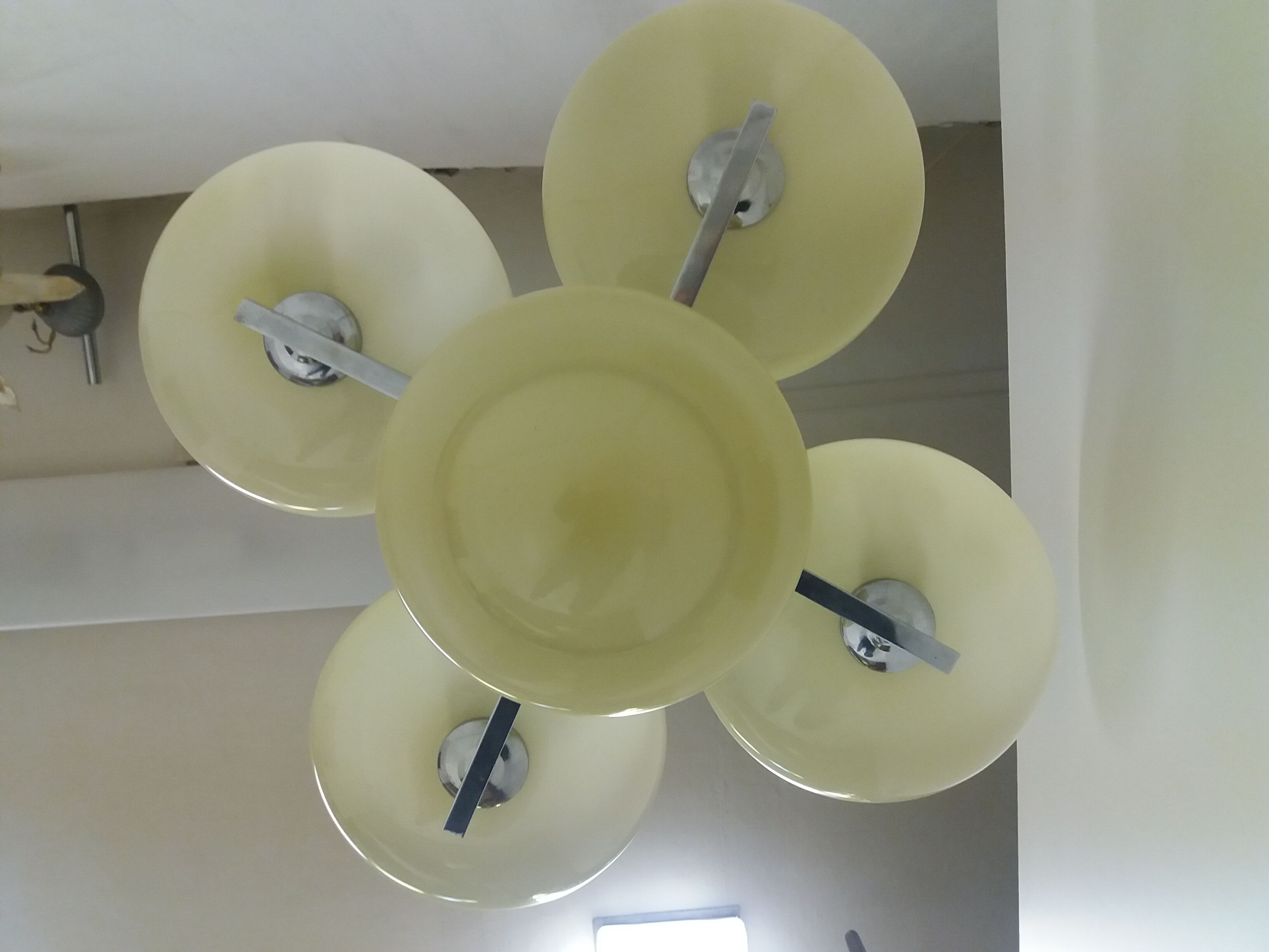 Art Deco chandelier, Czechoslovakia