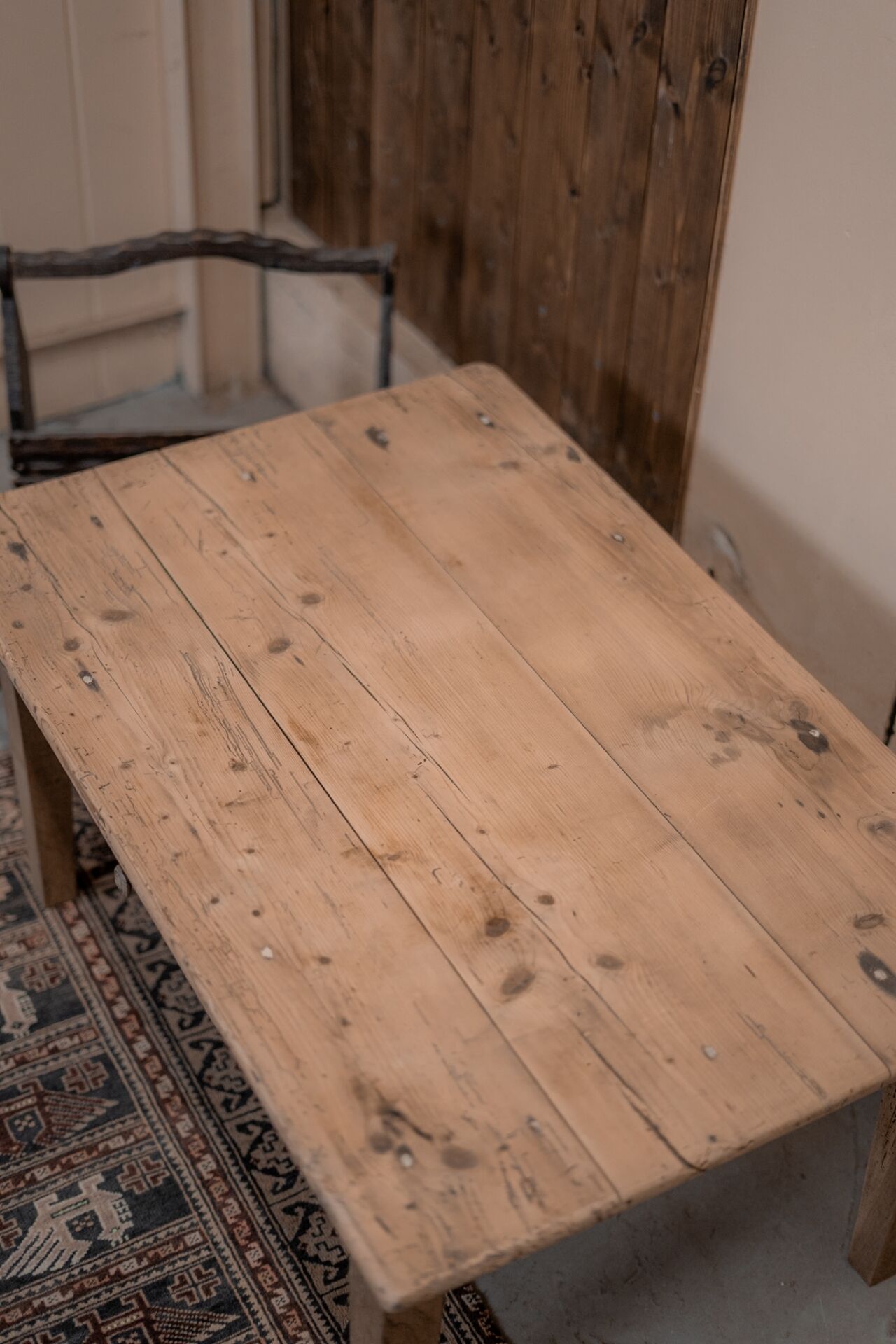 Table basse de ferme