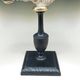 Antique natural white coral on turned wooden base - cabinet of curiosities