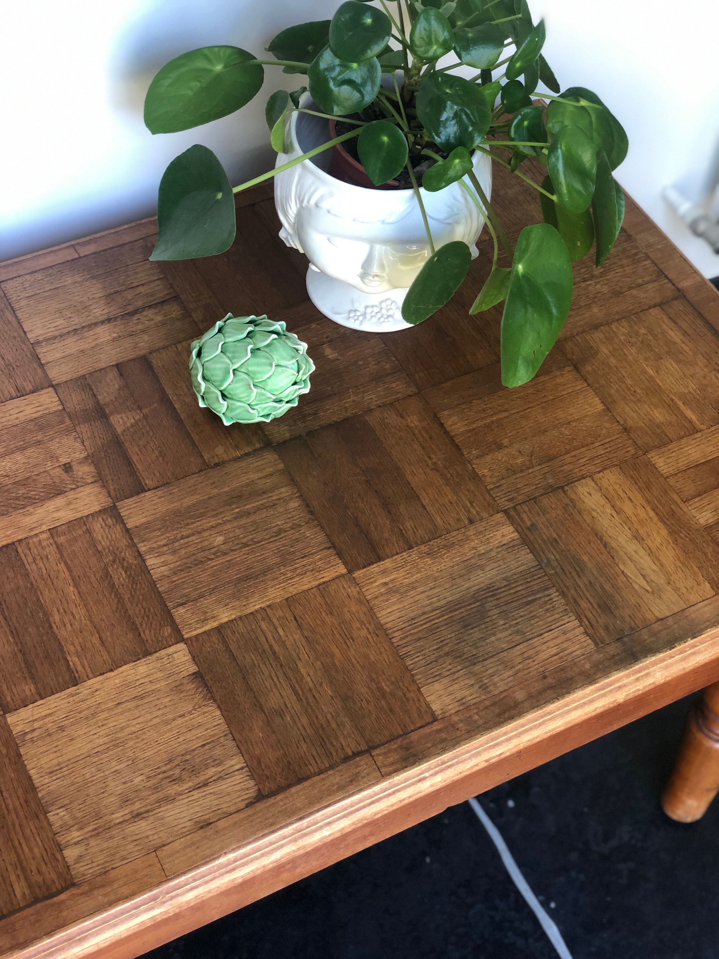 Old oak coffee table